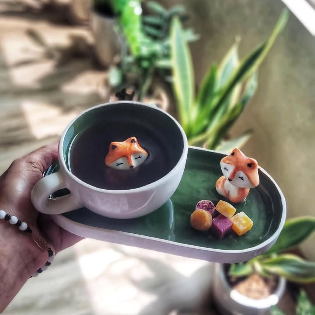 ست ماگ سورپرایزی  و زیری مدل روباه